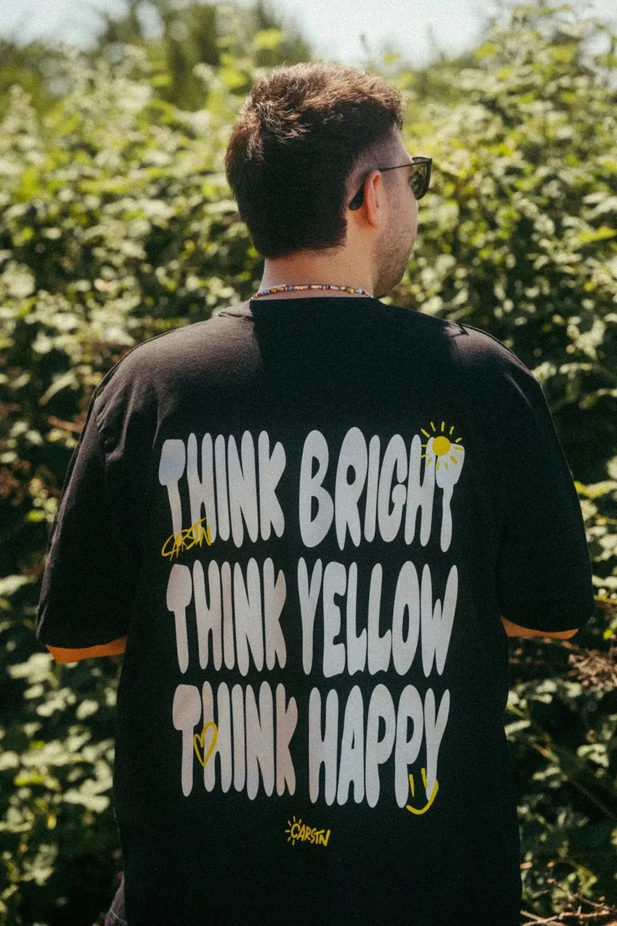 Think Yellow Oversized Tee