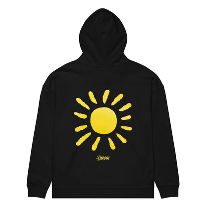Unisex Organic Relaxed Hoodie back