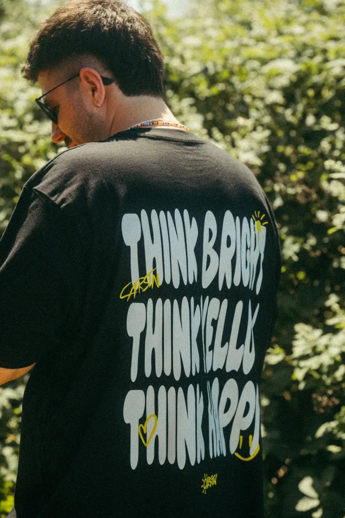 Think Yellow Oversized Tee