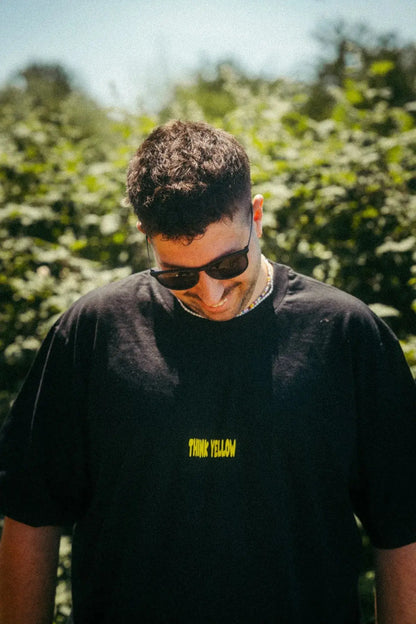 Think Yellow Oversized Tee